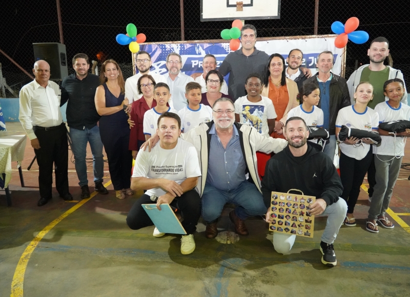 Projeto Superação é inaugurado com entrega de quimonos e presença de atletas olímpicos em Santa Rosa de Viterbo