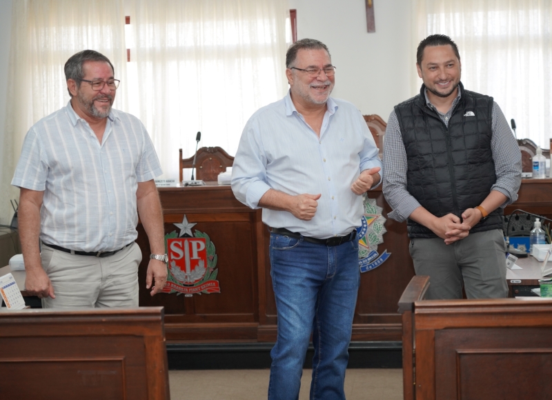Marco Vinholi, diretor-superintendente do Sebrae, visita Santa Rosa de Viterbo