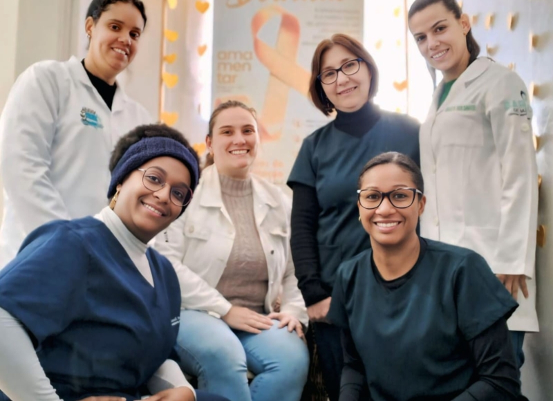 Unidade de Saúde “Paulo Ricci” promove ações em apoio ao Agosto Dourado