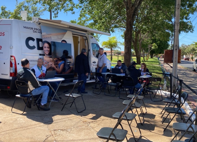 CDHU Móvel já está em atendimento em Santa Rosa de Viterbo!