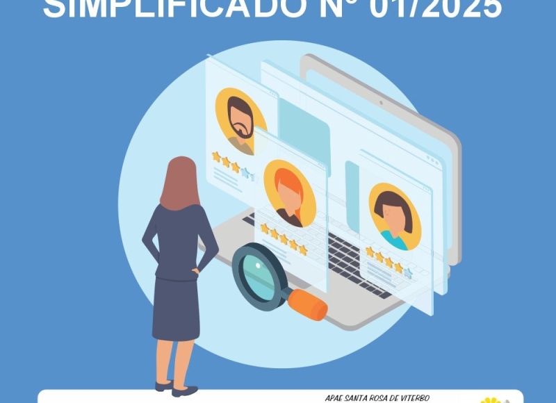 PROCESSO SELETIVO – APAE SANTA ROSA DE VITERBO