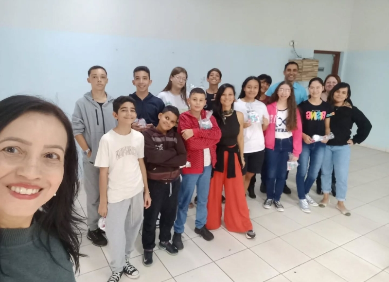 Alunos do Polo Guri participam de oficina Socioeducativa