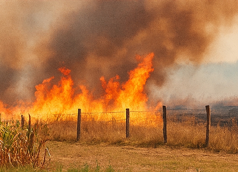ATENÇÃO, PROPRIETÁRIOS RURAIS: QUEIMADA É CRIME!