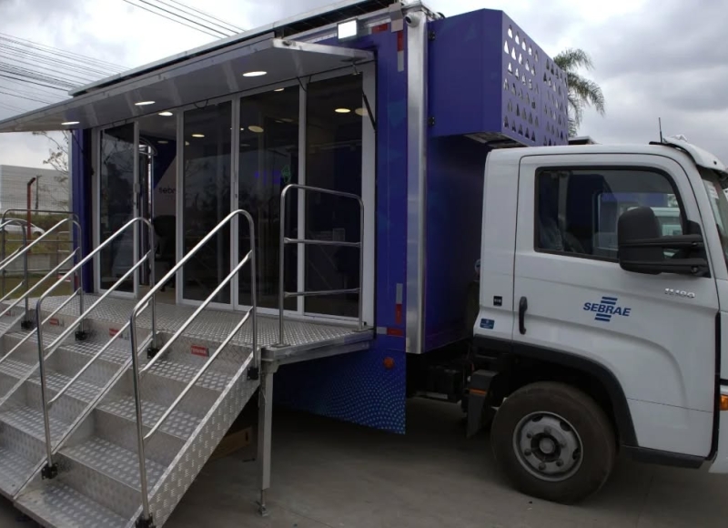 Santa Rosa de Viterbo é a primeira cidade a receber o novo modelo do Sebrae Móvel