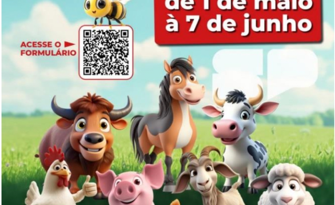 ATENÇÃO, PRODUTOR RURAL: Campanha de Atualização de Rebanhos começa nesta quinta-feira, 1º de maio