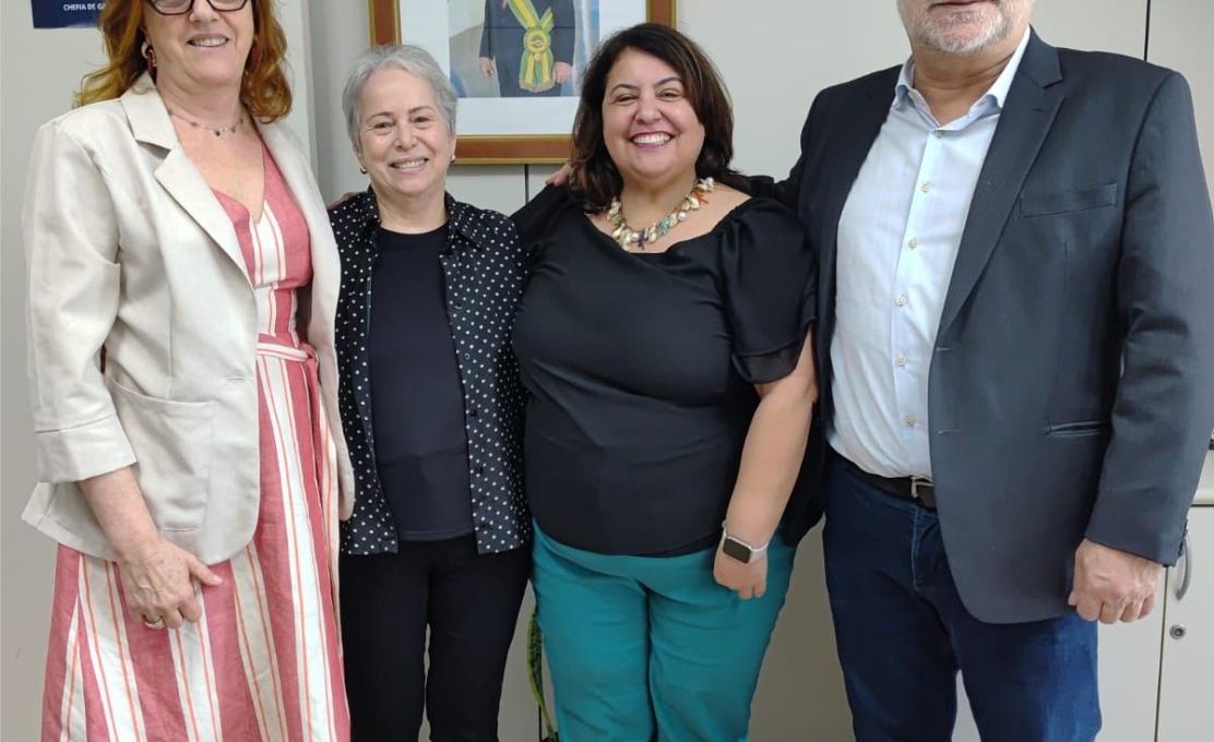 Visita ao Ministério das Mulheres, em Brasília