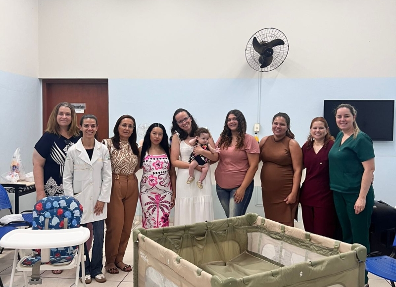 Mais um Encontro de Gestantes fortalece cuidado e apoio às futuras mamães em Santa Rosa de Viterbo