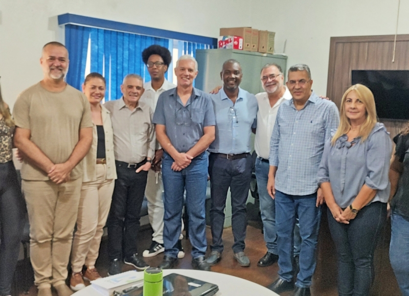 Prefeito Omar Nagib recebe visita do Deputado Estadual Gilmaci Santos