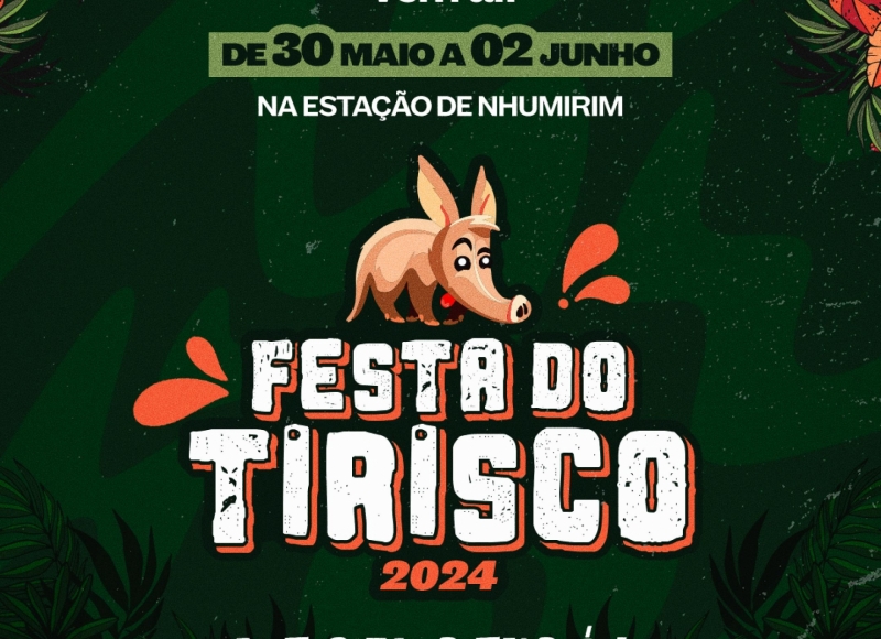Departamento de Cultura anuncia a programação oficial da Festa do Tirisco