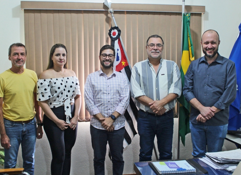 Assessores do ex-Secretário Estadual de Educação visitam a Prefeitura