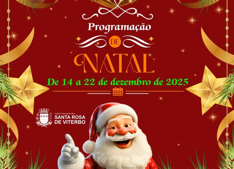 PROGRAMAÇÃO DE NATAL 2025