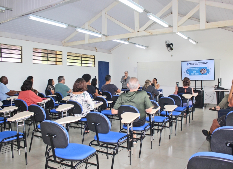 A Prefeitura de Santa Rosa convida para a terceira audiência pública do PPA 2026-2029