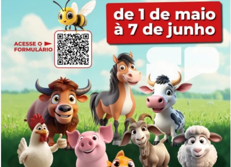 ATENÇÃO, PRODUTOR RURAL: Campanha de Atualização de Rebanhos começa nesta quinta-feira, 1º de maio