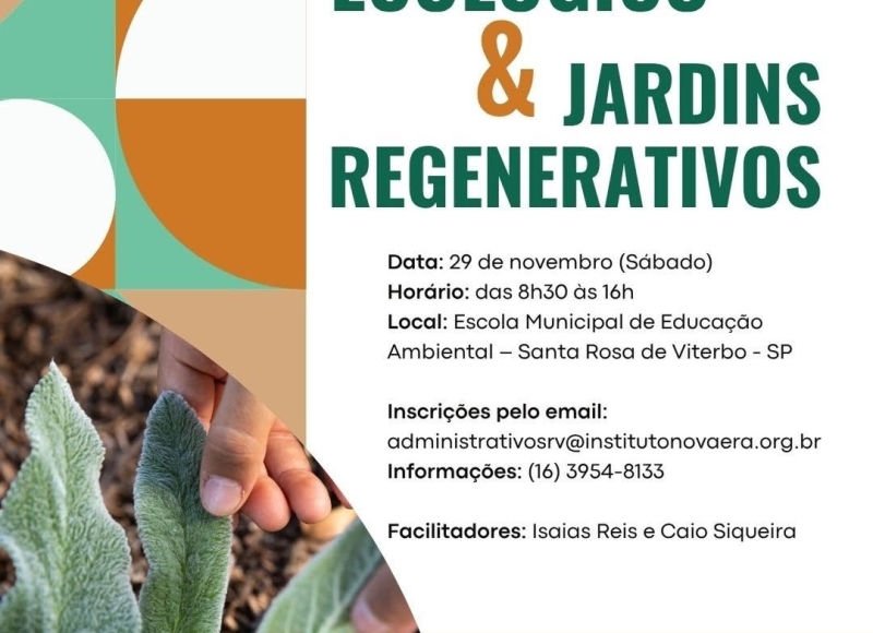 CURSO ESPECIAL: Paisagismo Ecológico e Jardins Regenerativos Transforme Espaços em Ecossistemas Vivos!