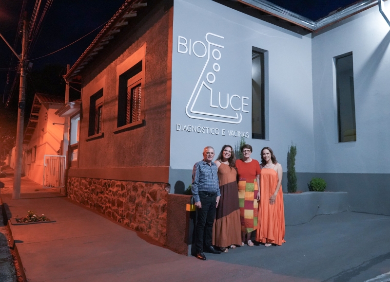Diretor de Desenvolvimento Econômico prestigia inauguração do BIO LUCE – Diagnóstico e Vacinas em Santa Rosa de Viterbo
