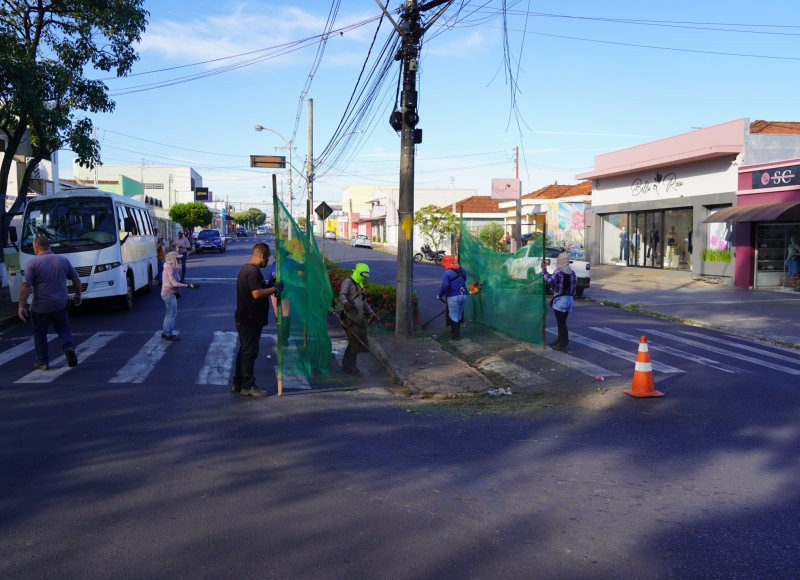 Serviços de limpeza seguem avançando