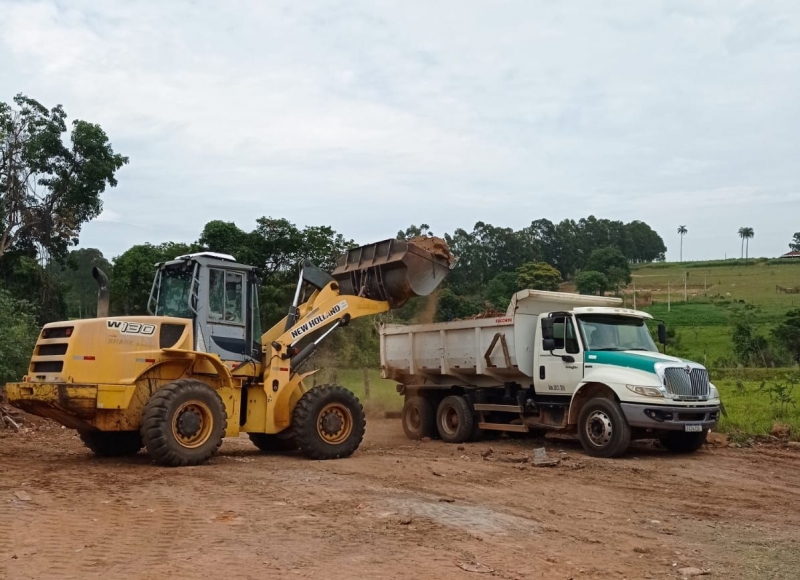 Manutenções de vias rurais continuam