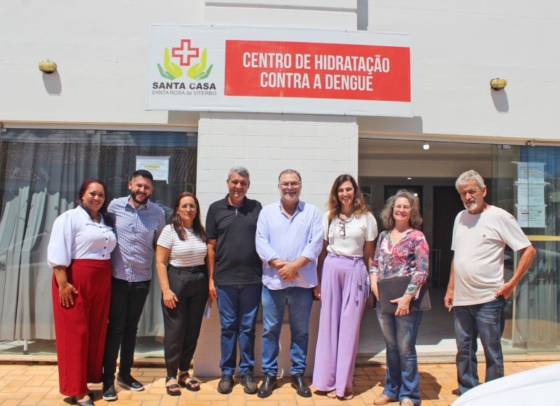 Representantes da DRS XIII e Diretoria de Saúde discutem estratégias no combate à Dengue em Santa Rosa de Viterbo