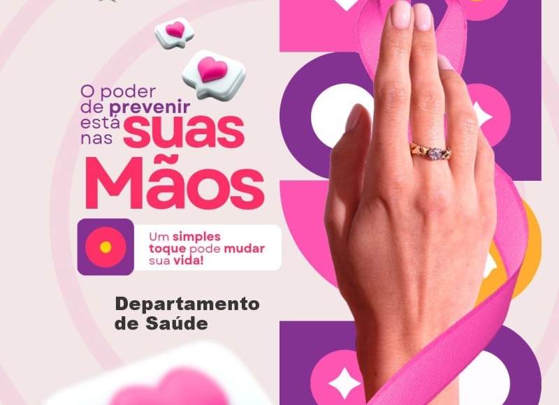 Departamento de Saúde prepara programação especial para o Outubro Rosa