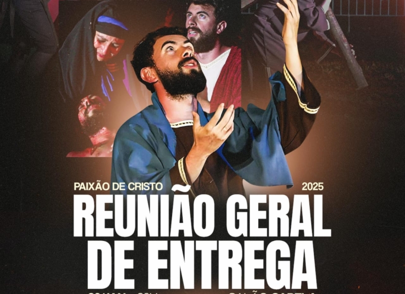 Preparação para a Paixão de Cristo 2025 em Santa Rosa de Viterbo tem início hoje