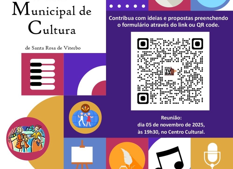 Contribua com ideias e propostas para o Plano Municipal de Cultura (2025–2035)