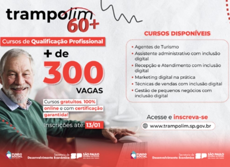 Atenção! O Qualifica SP tem uma nova oportunidade para você!