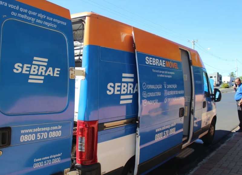 Sebrae Móvel impulsiona o empreendedorismo em Santa Rosa de Viterbo