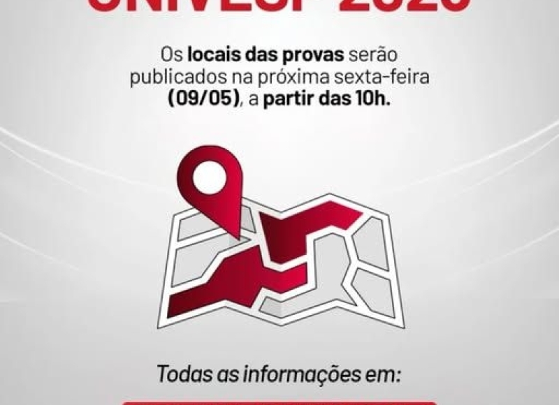 Atenção, vestibulando (a) Univesp 2025!